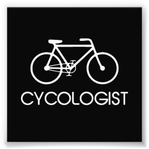 Cycologist radfahrenzyklus fotodruck