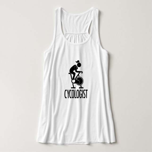 Cycologist Tank Top (Design Vorderseite)