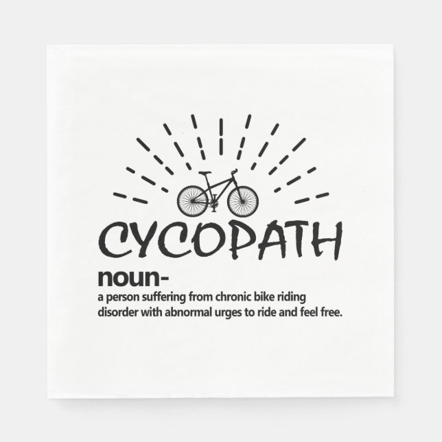 Cycopath Cyclist Serviette (Vorderseite)