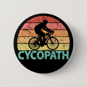 Cycopath Funny Cycling Button