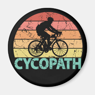 Cycopath Funny Cycling Cyclist Magnet