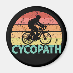 Cycopath Funny Cycling Magnet