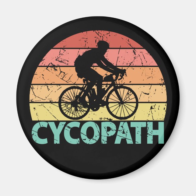 Cycopath Funny Cycling Magnet (Vorne)