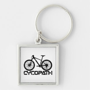 Cycopath - Funny MTB Biker Cyclist Cycling Lover Schlüsselanhänger