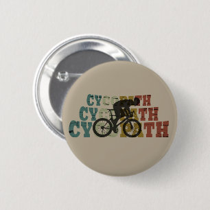 Cycopath - Mountainbiken - Lustiges Radfahren Button