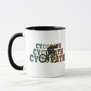 Cycopath - Mountainbiken - Lustiges Radfahren Tasse