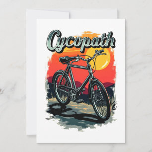 Cycopath: Raddesign für Sonnenuntergänge Einladung