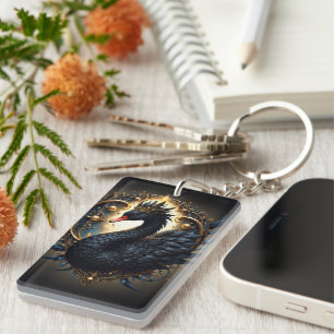 Cygne d'Obsidienne de Grâce Silencieuse – Dark Fan