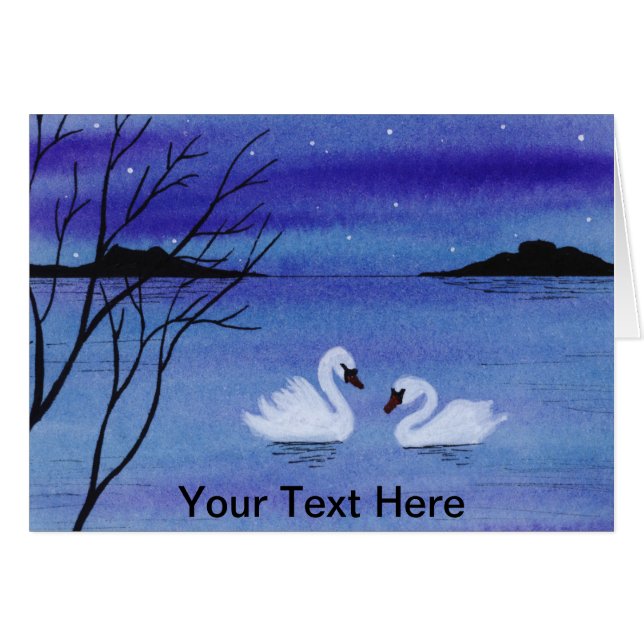 Cygnes (Devant horizontal)