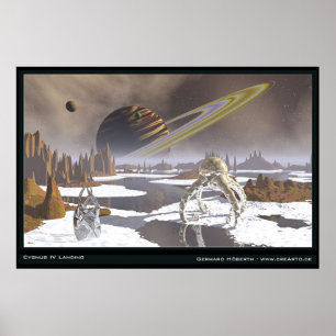 Cygnus IV landend Poster