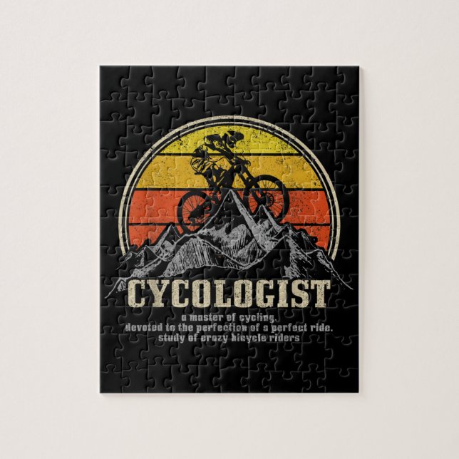 Cykologe Definition Funny Mountain Bike MTB (Vertikal)