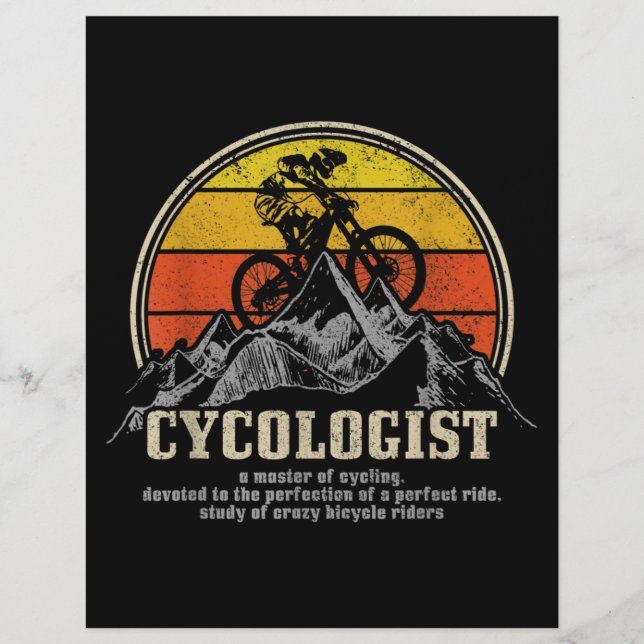 Cykologe Definition Funny Mountain Bike MTB Flyer (Vorne)