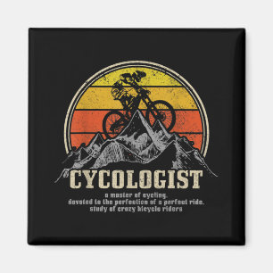 Cykologe Definition Funny Mountain Bike MTB Magnet
