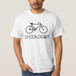 Cykologe Zyklus T-Shirt<br><div class="desc">Man nimmt das Fahrrad so ernst,  dass man einen Zykologen nennen sollte.  Oder vielleicht sind Sie Psychologe und Radfahrer.  Fahrräder.</div>
