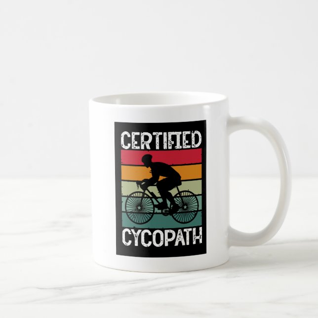 Cykopath für Radfahrer Kaffeetasse (Rechts)