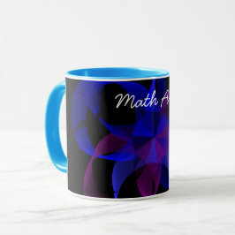 Cylindre géométrique 3D À 2D Math Art Café Mug