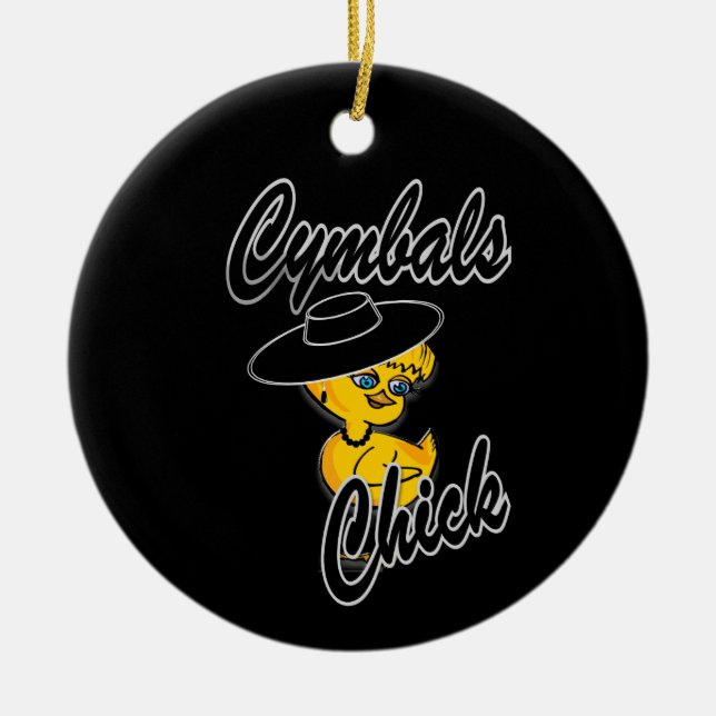 Cymbals Chick #4 Keramikornament (Vorne)