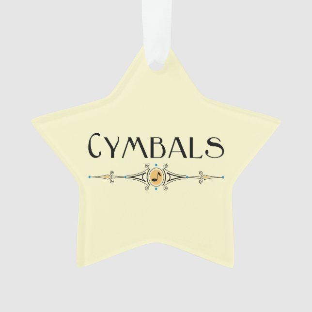 Cymbals Dekorationslinie Ornament (Vorderseite)