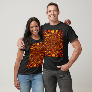 Cymbidium-Orchidee-Bohemian-Blumen-Grafik T-Shirt