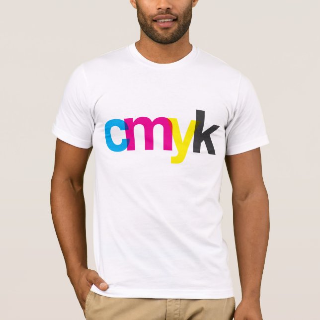 CYMK Shirt (Vorderseite)