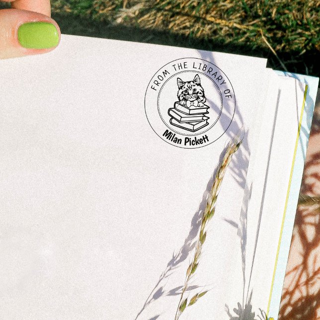 Cymric Cat, Buch aus der Bibliothek von Gummistempel (Von Creator hochgeladen)