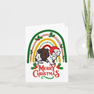 Cymric Cat Merry Christmas Karte