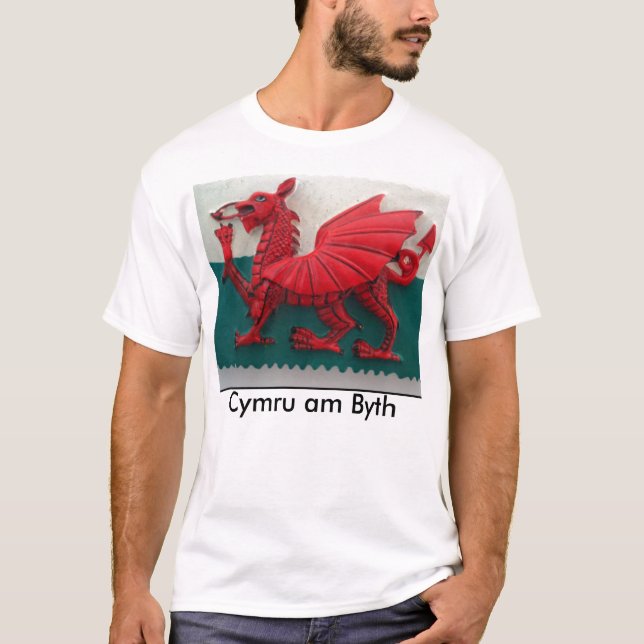 Cymru am Byth T - Shirt (Vorderseite)