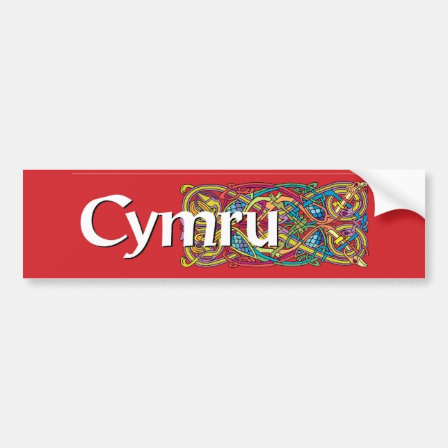 Cymru Autoaufkleber (Vorne)