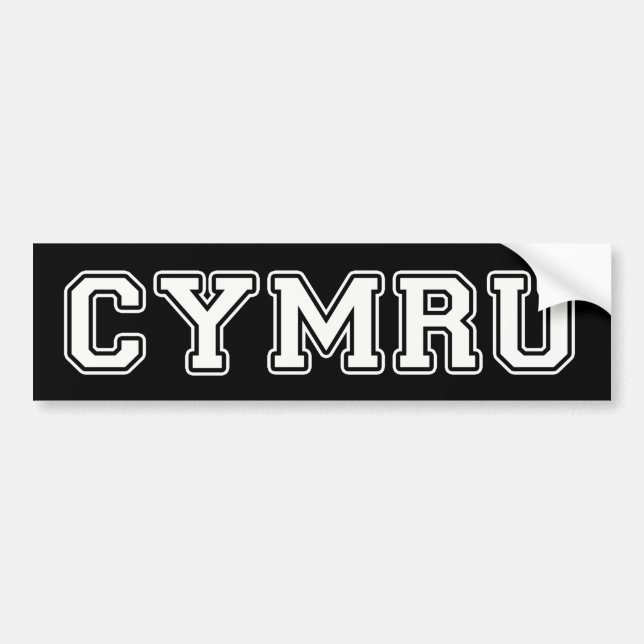 Cymru Autoaufkleber (Vorne)