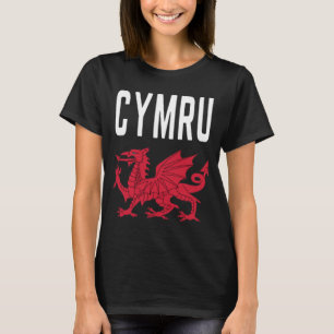 Cymru Cymraeg Wales Wurzeln Rugby Stolz, Waliser z T-Shirt