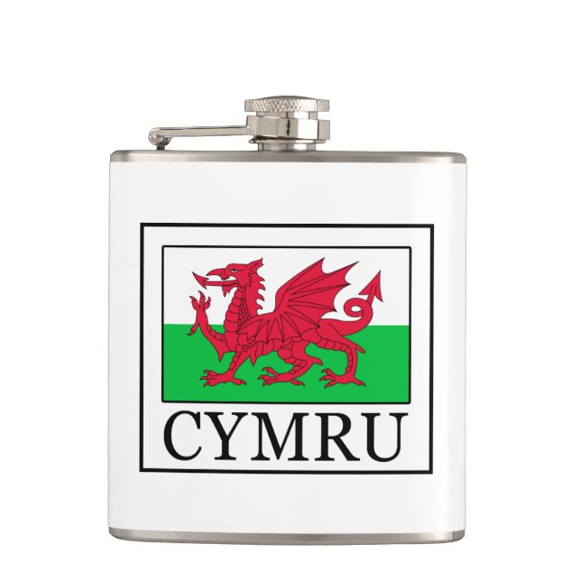Cymru Flachmann (Vorderseite)