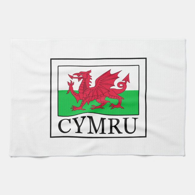 Cymru Handtuch (Horizontal)