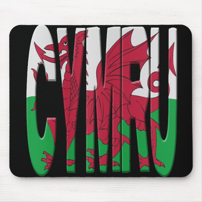 Cymru Mousepad (Vorne)