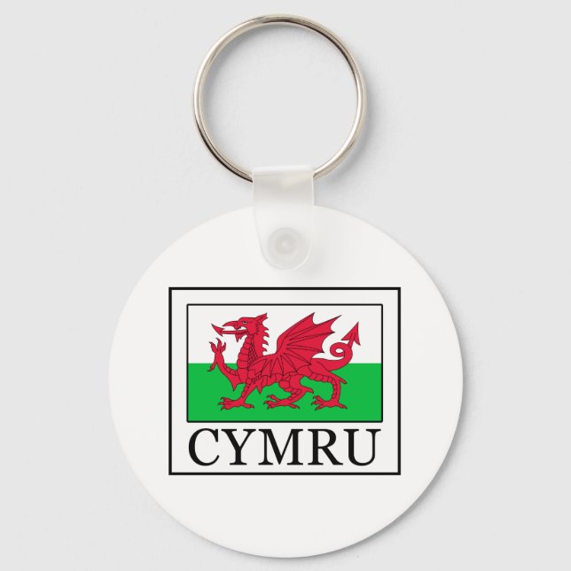 Cymru Schlüsselanhänger (Vorderseite)