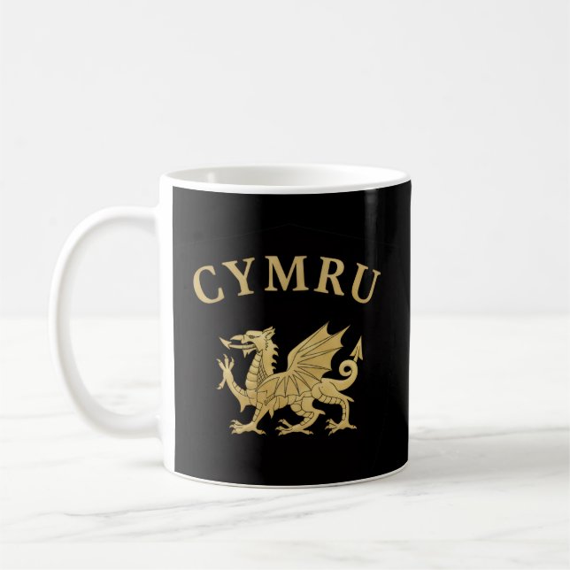 Cymru Shield Kaffeetasse (Links)