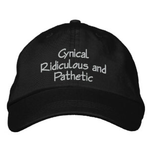 Cynical Ridiculous and Pathétique Casquette par CR