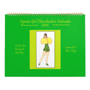 Cynna Girl Cheerleader Calendar Kalender