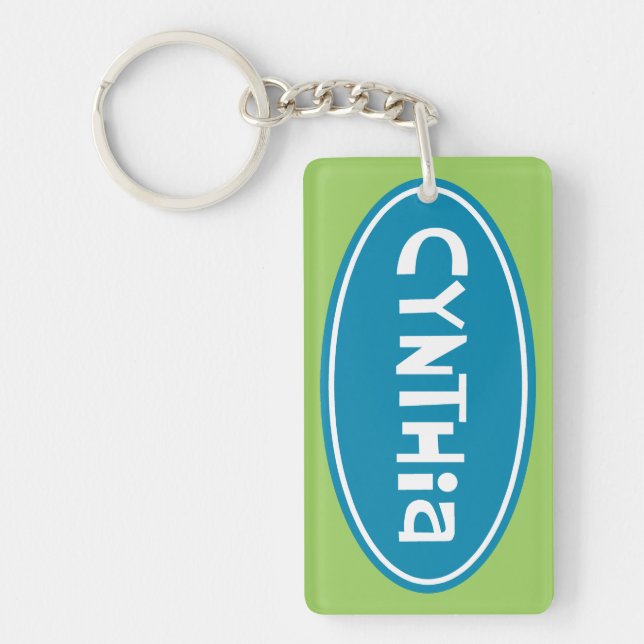 Cynthia fertigte besonders an schlüsselanhänger (Vorderseite)