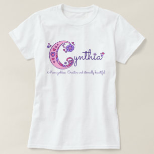 Cynthia-Mädchenname u. Bedeutung des T-Shirt