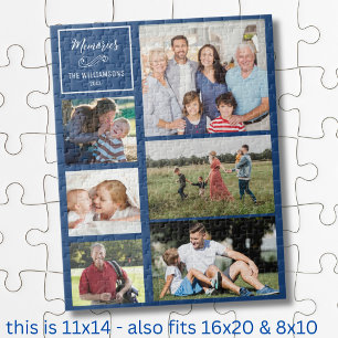 CYO 6 Foto-Collage Personalisiert Moderne Familie