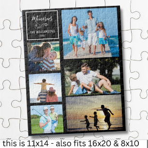 CYO 6 Foto-Collage Personalisiert Moderne Familie