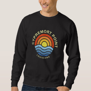 Cypremort Point Louisiana La Sommer Us Städte Trop Sweatshirt
