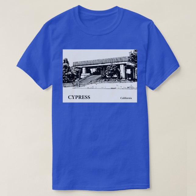 Cypress California TShirt 2 (Design vorne)