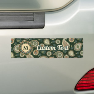 Cypress Paisley-Muster Autoaufkleber
