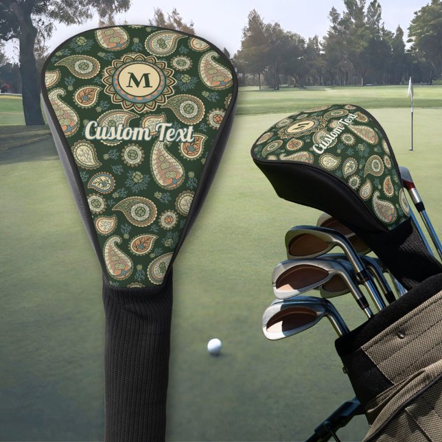 Cypress Paisley Pattern Golf Head Cover Headcover (Von Creator hochgeladen)