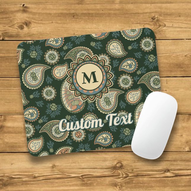 Cypress Paisley Pattern Mousepad (Von Creator hochgeladen)