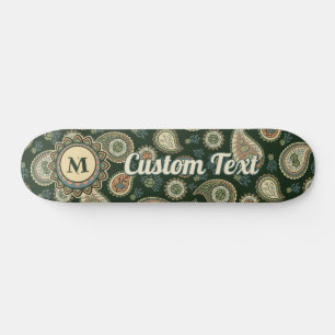 Cypress Paisley Pattern Skateboard