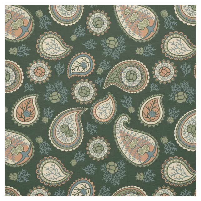Cypress Paisley Pattern Stoff (Muster)