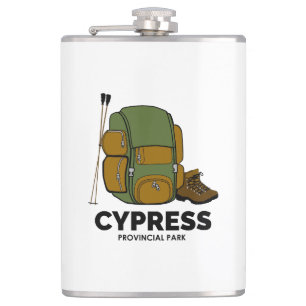 Cypress Provincial Park Backpack Flachmann