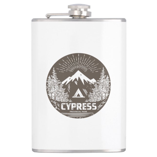 Cypress Provincial Park Flachmann (Vorderseite)